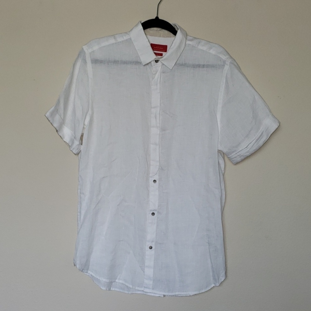 Linen Button down